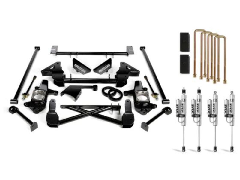 Cognito 01-13 Chevy Silv/Sierra 2500/3500HD 2WD/4WD (Non-STrak) 7in Std Lift Kit w/ Fox PS 2.0 PSRR