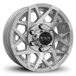 15x6 HD Trailer Wheels Canyon Trailer Silver Wheel 6x5.5 (0mm)